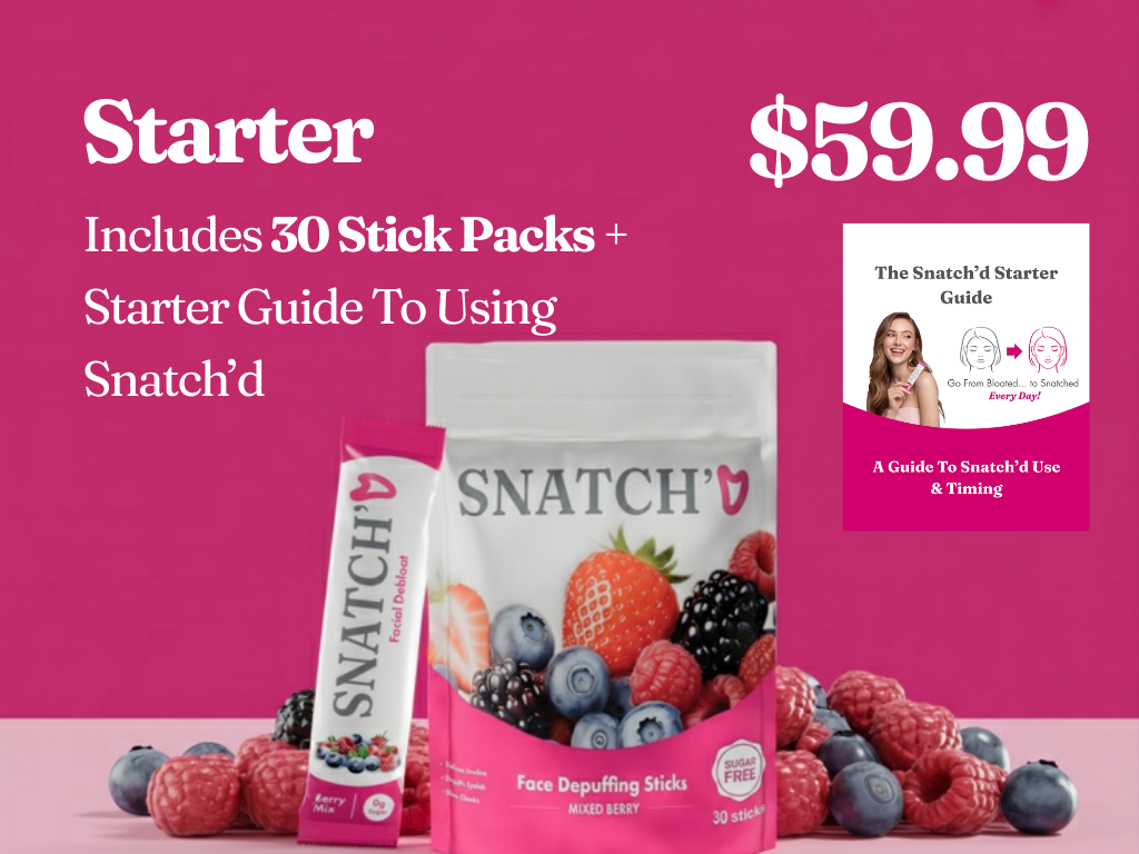 Snatch'd Facial Fluid Balance Method — Starter (30-Day Supply)