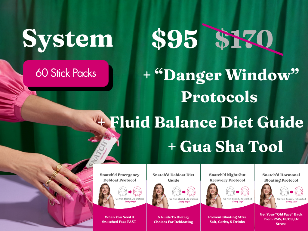 Snatch'd Facial Fluid Balance Method — System (60-Day Supply)