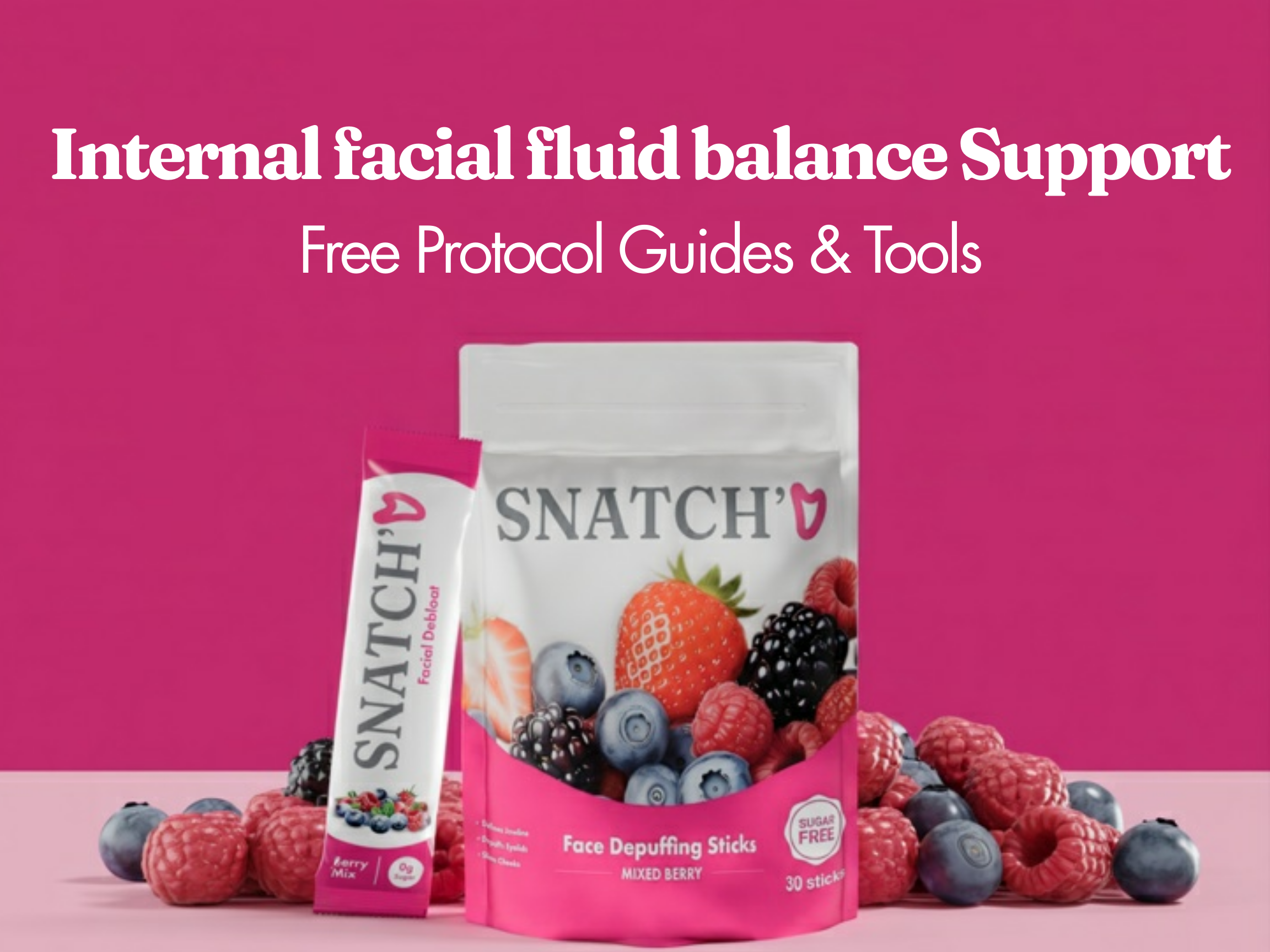 Snatch'd Facial Fluid Balance Method — System (60-Day Supply)